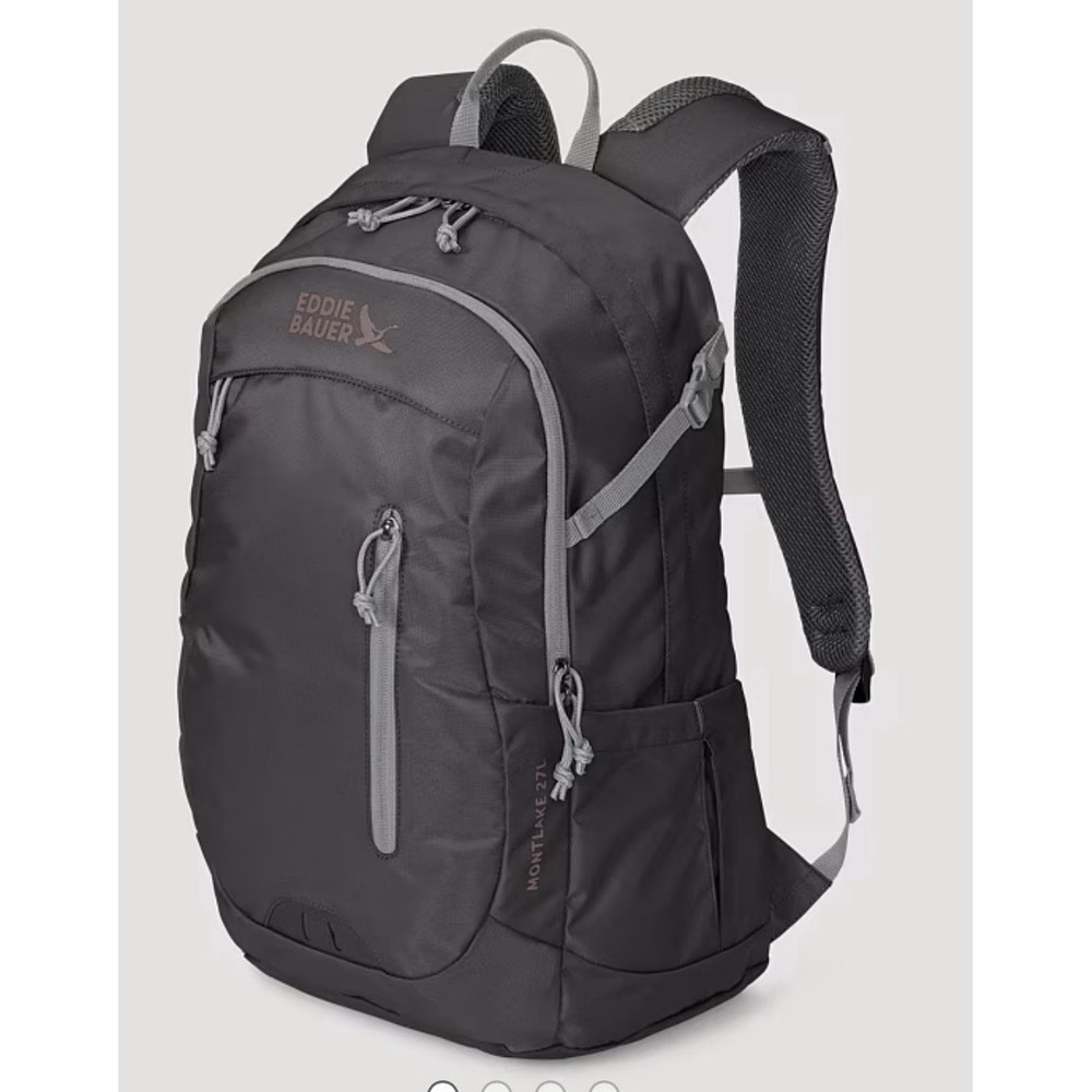 Eddie Bauer‎ Montlake 27L Durable Backpack Large Hiking Camping Travel Laptop
